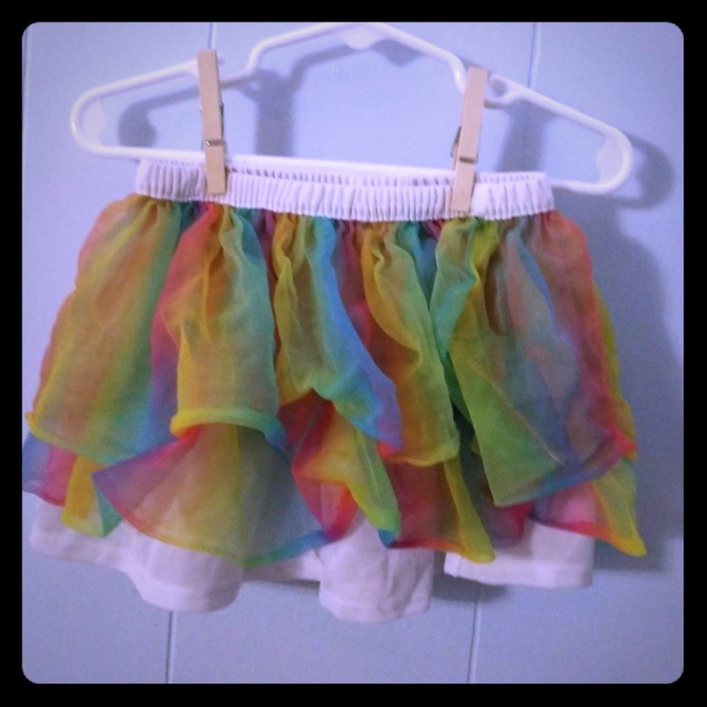 RAINBOW TUTU SKIRT